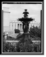 Bartholdi Fountain, Independence Avenue & C Street Southwest, Washington, District of Columbia, DC, Vintage Poster