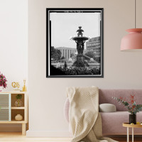 Bartholdi Fountain, Independence Avenue & C Street Southwest, Washington, District of Columbia, DC - 3, Historic Print