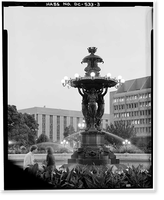 Bartholdi Fountain, Independence Avenue & C Street Southwest, Washington, District of Columbia, DC - 3, Historic Print