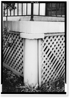 Historic Framed Print, Peter Houses, 2618-2620 K Street Northwest, Washington, District of Columbia, DC,  17-7/8" x 21-7/8"