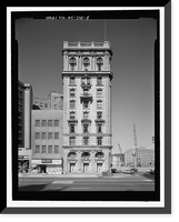 Historic Framed Print, Evening Star Building, Northwest corner of Eleventh Street & Pennsylvania, Washington, District of Columbia, DC - 4,  17-7/8" x 21-7/8"