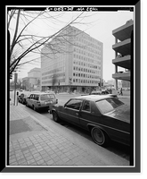 Federal Triangle Building, 315 Ninth Street Northwest, corner of Ninth & D St, Washington, District of Columbia, DC, Historic Print