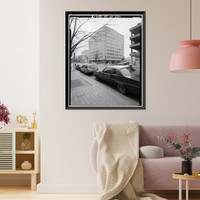 Federal Triangle Building, 315 Ninth Street Northwest, corner of Ninth & D St, Washington, District of Columbia, DC, Historic Print