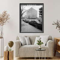 Federal Triangle Building, 315 Ninth Street Northwest, corner of Ninth & D St, Washington, District of Columbia, DC, Historic Print
