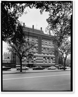 Franklin School, Thirteenth & K Streets Northwest, Washington, District of Columbia, DC - 2, Antique Wall Art