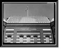 Franklin School, Thirteenth & K Streets Northwest, Washington, District of Columbia, DC - 7, Vintage Wall Art