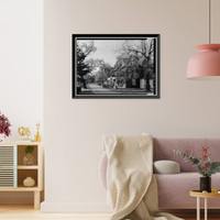 Gallaudet College, Seventh & Florida Avenue Northeast, Washington, District of Columbia, DC Classic, Antique Wall Art
