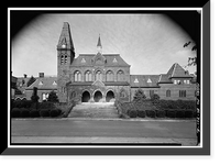 Gallaudet College, Chapel Hall, Seventh & Florida Avenue Northeast, Washington, District of Columbia, DC, Antique Print