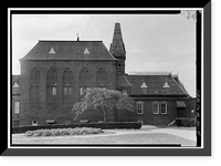 Gallaudet College, Chapel Hall, Seventh & Florida Avenue Northeast, Washington, District of Columbia, DC - 3, Historic Reproduction