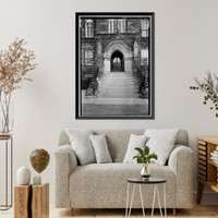 Gallaudet College, College Hall, Seventh & Florida Avenue Northeast, Washington, District of Columbia, DC - 2, Historic Reproduction