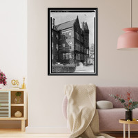 Gallaudet College, College Hall, Seventh & Florida Avenue Northeast, Washington, District of Columbia, DC - 3 Classic, Vintage Wall Art
