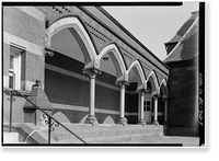 Gallaudet College, College Hall, Seventh & Florida Avenue Northeast, Washington, District of Columbia, DC - 4, Vintage Wall Art