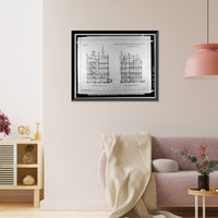 Gallaudet College, College Hall, Seventh & Florida Avenue Northeast, Washington, District of Columbia, DC - 8, Historic Print