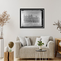 Gallaudet College, College Hall, Seventh & Florida Avenue Northeast, Washington, District of Columbia, DC - 9, Antique Poster