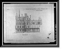 Gallaudet College, College Hall, Seventh & Florida Avenue Northeast, Washington, District of Columbia, DC - 11, Vintage Wall Art
