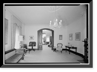 Gallaudet College, President's House, Seventh Street & Florida Avenue Northeast, Washington, District of Columbia, DC - 6 Classic, Vintage Print
