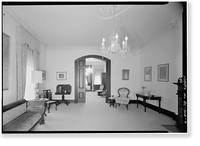 Gallaudet College, President's House, Seventh Street & Florida Avenue Northeast, Washington, District of Columbia, DC - 6 Classic, Vintage Print