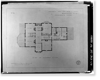 Gallaudet College, President's House, Seventh Street & Florida Avenue Northeast, Washington, District of Columbia, DC - 10, Antique Print