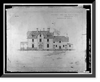 Gallaudet College, President's House, Seventh Street & Florida Avenue Northeast, Washington, District of Columbia, DC - 13 Classic, Historic Reproduction
