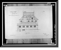 Gallaudet College, Gymnasium, Seventh & Florida Avenue, Northeast, Washington, District of Columbia, DC - 4, Antique Print