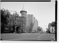 Christian Heurich Mansion, 1307 New Hampshire Avenue Northwest, Washington, District of Columbia, DC Classic, Antique Print