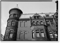 Christian Heurich Mansion, 1307 New Hampshire Avenue Northwest, Washington, District of Columbia, DC - 6, Antique Print