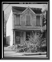 Howard Road Historic District, William E. Willis House, 1119 Howard Road, Washington, District of Columbia, DC, Antique Poster