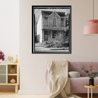 Howard Road Historic District, William E. Willis House, 1119 Howard Road, Washington, District of Columbia, DC, Antique Poster