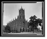 Immaculate Conception Church, Eighth & N Streets, Northwest, Washington, District of Columbia, DC, Vintage Poster