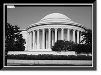 Jefferson Memorial, East Potomac Park, Washington, District of Columbia, DC - 4, Vintage Wall Art
