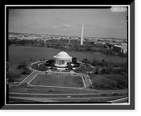 Jefferson Memorial, East Potomac Park, Washington, District of Columbia, DC - 18, Vintage Print