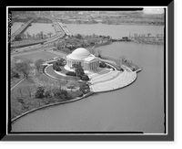 Jefferson Memorial, East Potomac Park, Washington, District of Columbia, DC - 20, Vintage Print