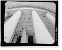 Historic Framed Print, Jefferson Memorial, East Potomac Park, Washington, District of Columbia, DC - 27,  17-7/8" x 21-7/8"