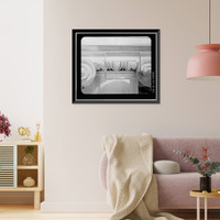 Historic Framed Print, Jefferson Memorial, East Potomac Park, Washington, District of Columbia, DC - 32,  17-7/8" x 21-7/8"