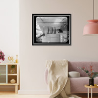 Historic Framed Print, Jefferson Memorial, East Potomac Park, Washington, District of Columbia, DC - 35,  17-7/8" x 21-7/8"