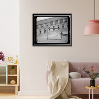 Historic Framed Print, Jefferson Memorial, East Potomac Park, Washington, District of Columbia, DC - 38,  17-7/8" x 21-7/8"