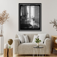 Historic Framed Print, Jefferson Memorial, East Potomac Park, Washington, District of Columbia, DC - 93,  17-7/8" x 21-7/8"