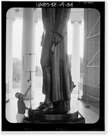 Historic Framed Print, Jefferson Memorial, East Potomac Park, Washington, District of Columbia, DC - 94,  17-7/8" x 21-7/8"