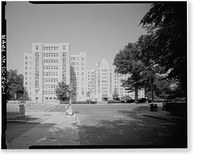 The Kennedy-Warren Apartment Building, 3133 Connecticut Avenue, Washington, District of Columbia, DC, Antique Print