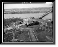 Lincoln Memorial, West Potomac Park, Washington, District of Columbia, DC - 9, Antique Print
