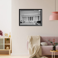 Lincoln Memorial, West Potomac Park, Washington, District of Columbia, DC - 12, Historic Print