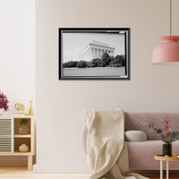 Lincoln Memorial, West Potomac Park, Washington, District of Columbia, DC - 15, Antique Poster