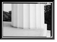 Lincoln Memorial, West Potomac Park, Washington, District of Columbia, DC - 22, Historic Reproduction