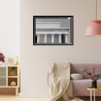 Lincoln Memorial, West Potomac Park, Washington, District of Columbia, DC - 23, Historic Reproduction