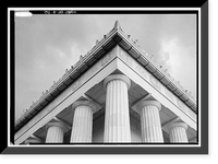Lincoln Memorial, West Potomac Park, Washington, District of Columbia, DC - 29 Classic, Vintage Print