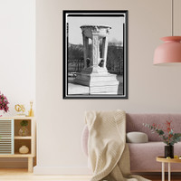 Lincoln Memorial, West Potomac Park, Washington, District of Columbia, DC - 34, Antique Print