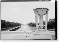 Lincoln Memorial, West Potomac Park, Washington, District of Columbia, DC - 35, Historic Reproduction