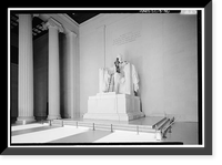 Lincoln Memorial, West Potomac Park, Washington, District of Columbia, DC - 36, Antique Print