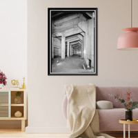 Lincoln Memorial, West Potomac Park, Washington, District of Columbia, DC - 51, Antique Print