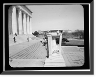 Lincoln Memorial, West Potomac Park, Washington, District of Columbia, DC - 65, Vintage Wall Art